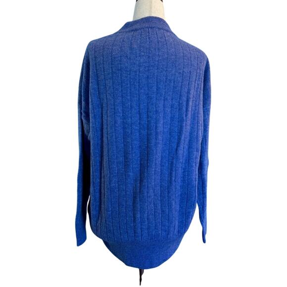 NWT Madewell Pullover Henley Sweater Oversized Drop Shoulder Wool Alpaca XXS - Picture 4 of 7